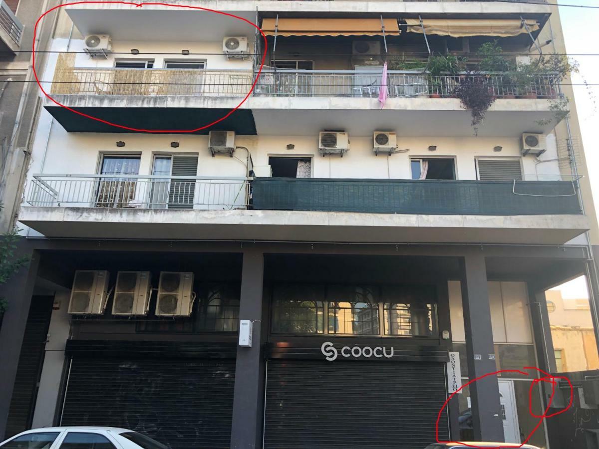 Metaxourgio Spacious Two Bedroom Apartment أثينا المظهر الخارجي الصورة